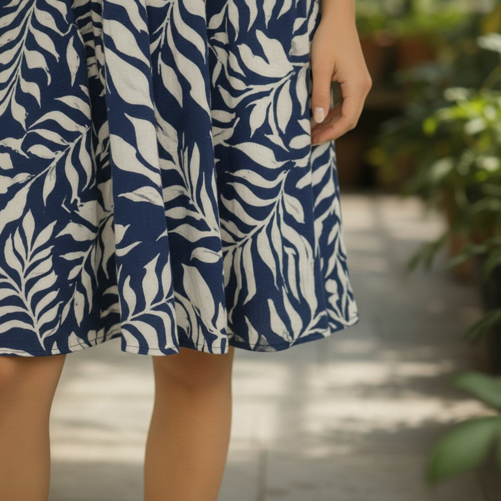 Jane Austin - Ladies Aileen Dress - Navy - Wildvine Clothing, Spalding, Lincolnshire
