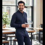 MEYER Silverstone Mens Trousers – 2-5625 18 - 5 Pocket Luxury Chinos - Modern Fit – Navy