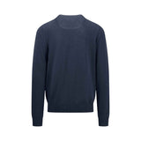Fynch-Hatton - Mens Knitwear - O-Neck - Navy - Wildvine Clothing, Spalding, Lincolnshire