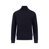 Fynch-Hatton - Mens Knitwear - Rollneck, Merino - Navy 690 - Wildvine Clothing, Spalding, Lincolnshire