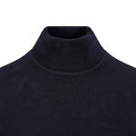 Fynch-Hatton - Mens Knitwear - Rollneck, Merino - Navy 690 - Wildvine Clothing, Spalding, Lincolnshire