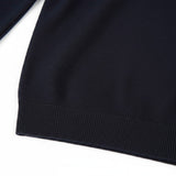 Fynch-Hatton - Mens Knitwear - Rollneck, Merino - Navy 690 - Wildvine Clothing, Spalding, Lincolnshire