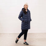 Lighthouse - Ladies Laurel Coat - Navy - Wildvine Clothing, Spalding, Lincolnshire