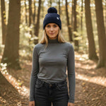 Lighthouse - Ladies Hannah Hat & Bobble - Navy - Wildvine Clothing, Spalding, Lincolnshire
