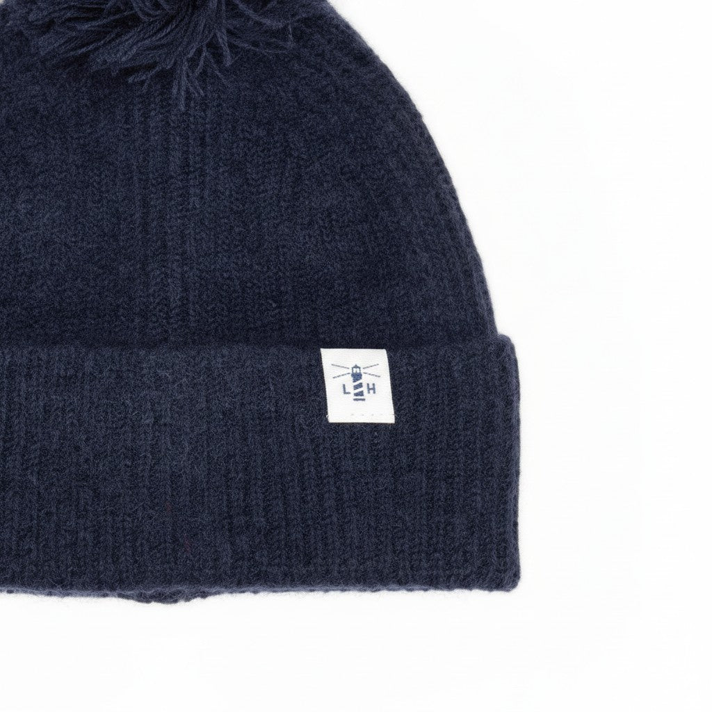 Lighthouse - Ladies Hannah Hat & Bobble - Navy - Wildvine Clothing, Spalding, Lincolnshire