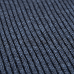 Fynch-Hatton - Mens Knitwear - Buttoned Troyer, Twisted Mouline - Navy 690 - Wildvine Clothing, Spalding, Lincolnshire