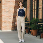 Wrangler Womens Top – Ringer Tank - Navy - Wildvine Clothing, Spalding, Lincolnshire
