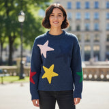 Alice Collins - Cleo Pullover - Rich Navy - 037A314 - Wildvine Clothing, Spalding, Lincolnshire