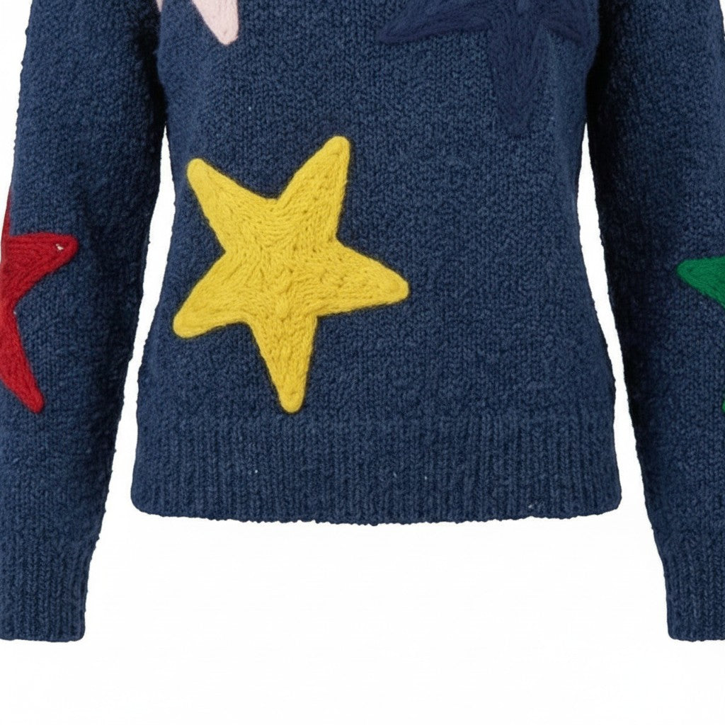 Alice Collins - Cleo Pullover - Rich Navy - 037A314 - Wildvine Clothing, Spalding, Lincolnshire