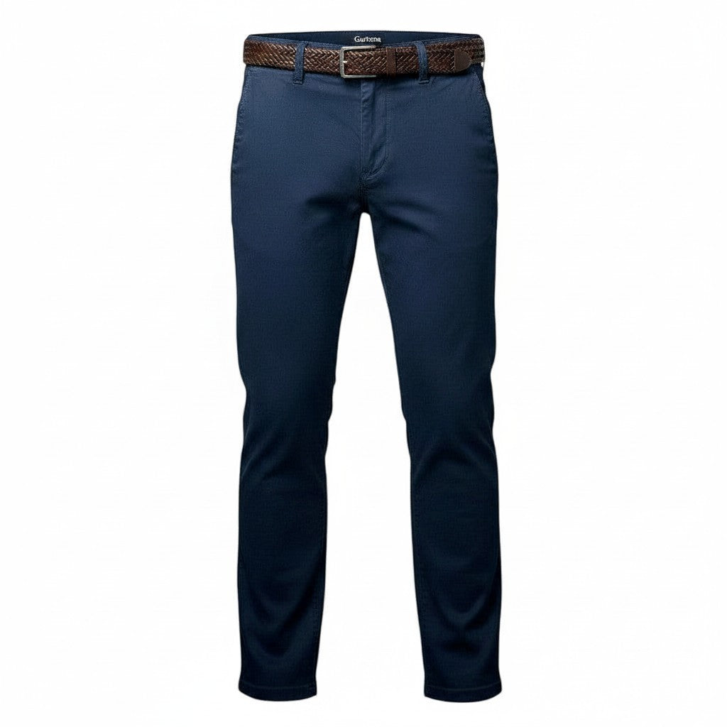 Gurteen - Mens - Stretch Chino - Longford - Navy - 1223 036 - Wildvine Clothing, Spalding, Lincolnshire