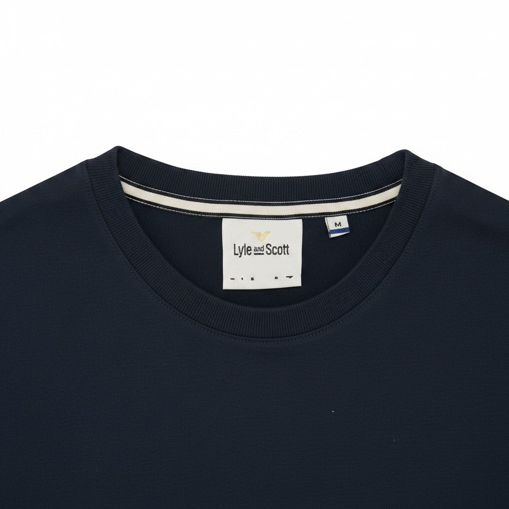 Lyle & Scott - Mens Superfine Graphic T-Shirt - Carbon TS2445V 898 - Wildvine Clothing, Spalding, Lincolnshire