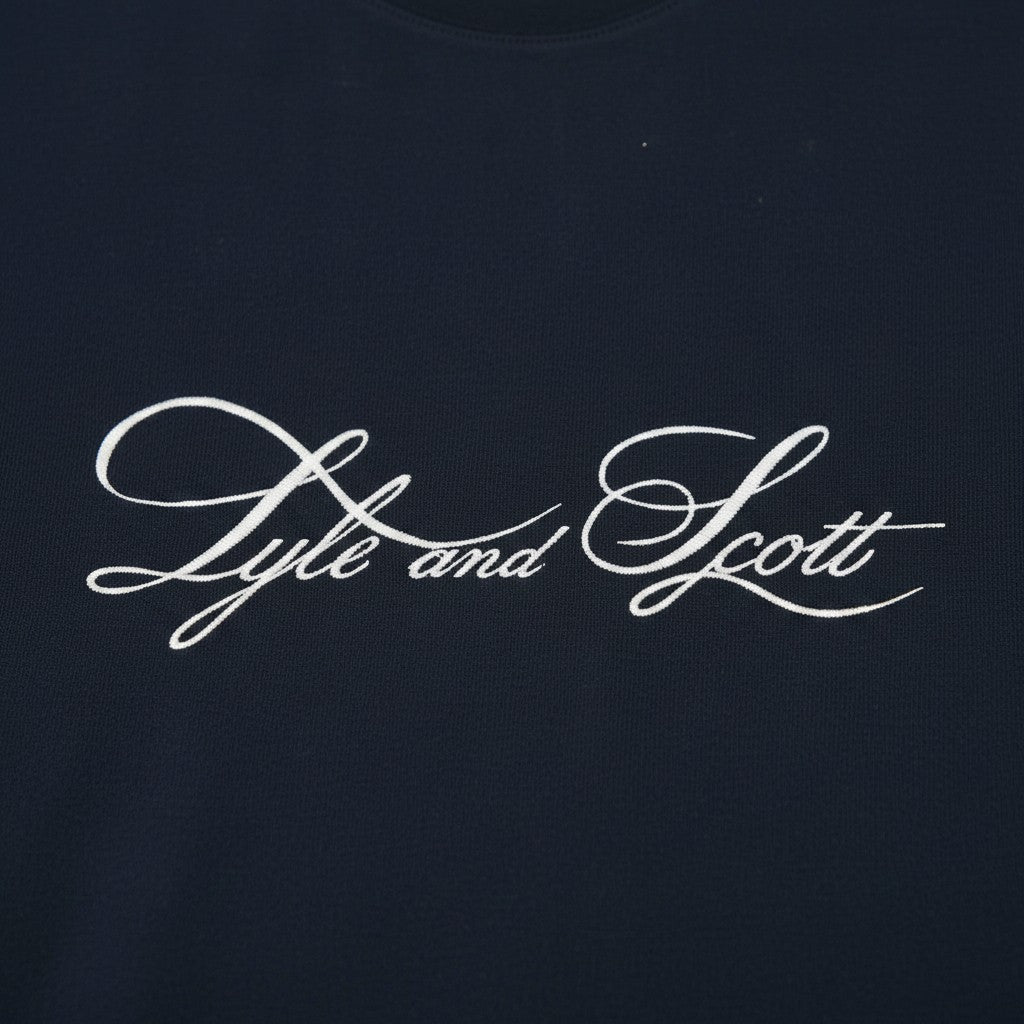Lyle & Scott - Mens Superfine Graphic T-Shirt - Carbon TS2445V 898 - Wildvine Clothing, Spalding, Lincolnshire