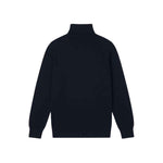 Lyle & Scott - Mens Cotton Merino Turtleneck Jumper - Dark Navy Z271 - Wildvine Clothing, Spalding, Lincolnshire
