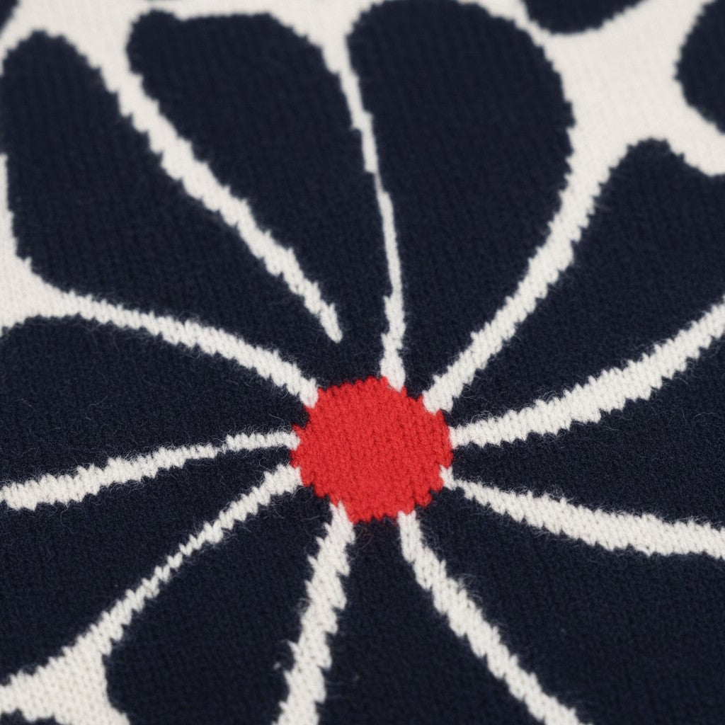 Alice Collins - Daisy Pullover - Wild Oat/Rich Navy - Wildvine Clothing, Spalding, Lincolnshire