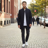 Daniel Grahame - Mens - Watson Overcoat - Navy - Wildvine Clothing, Spalding, Lincolnshire