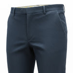 MEYER Roma - Mens Trousers – 2-390 18 - Exclusive Stretch Woolcord - Navy - Wildvine Clothing, Spalding, Lincolnshire