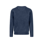 Fynch-Hatton - Mens Knitwear - O-Neck, Superfine - Night - Wildvine Clothing, Spalding, Lincolnshire