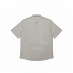 Gurteen - Mens - Seville - Modern Fit / Short Sleeved - Oatmeal Check 805 - Wildvine Clothing, Spalding, Lincolnshire