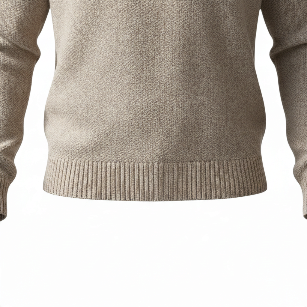 Jackdaw - Mens Ruben 1/4 Zip Jumper - Oatmeal - Wildvine Clothing, Spalding, Lincolnshire