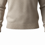 Jackdaw - Mens Ruben 1/4 Zip Jumper - Oatmeal - Wildvine Clothing, Spalding, Lincolnshire