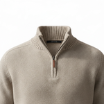 Jackdaw - Mens Ruben 1/4 Zip Jumper - Oatmeal - Wildvine Clothing, Spalding, Lincolnshire
