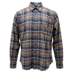 Gurteen - Mens - Shirt - Rutland - Modern Fit / LS - Olive Check - Wildvine Clothing, Spalding, Lincolnshire