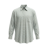 Gurteen - Mens - Shirt - Cumbria - Modern Fit / LS - Olive Check 56002 624 - Wildvine Clothing, Spalding, Lincolnshire