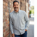 Gurteen - Mens - Shirt - Cumbria - Modern Fit / LS - Olive Check 56002 624 - Wildvine Clothing, Spalding, Lincolnshire