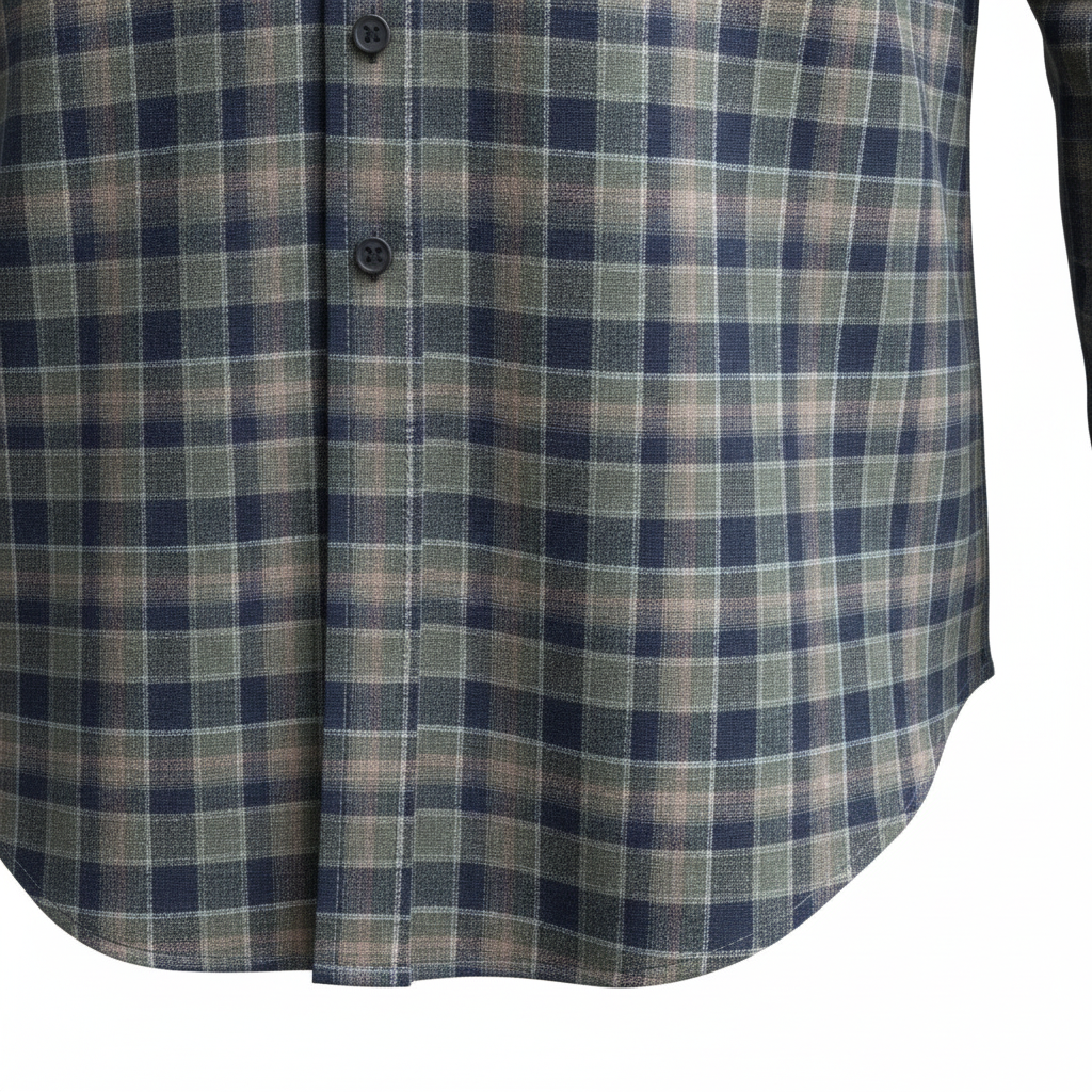 Gurteen - Mens - Shirt - Virginia - Modern Fit / LS - Olive Check 51051 624 - Wildvine Clothing, Spalding, Lincolnshire