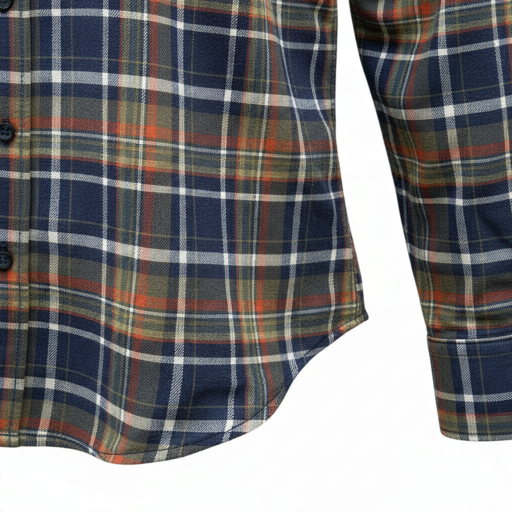 Gurteen - Mens - Shirt - Rutland - Modern Fit / LS - Olive Check - Wildvine Clothing, Spalding, Lincolnshire