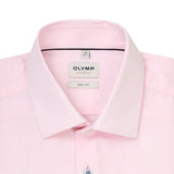 OLYMP - Mens Shirt - Level Five Body Fit - Light Rose - Wildvine Clothing, Spalding, Lincolnshire