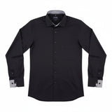 OLYMP - Mens Shirt - Luxor Modern Fit 26 - Black - Wildvine Clothing, Spalding, Lincolnshire
