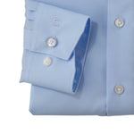 OLYMP - Mens Shirt - Luxor Modern Fit Shirt Plain Blue - Wildvine Clothing, Spalding, Lincolnshire