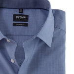 OLYMP - Mens Shirt - Luxor Modern Fit - Royal - Wildvine Clothing, Spalding, Lincolnshire