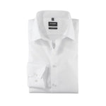 OLYMP - Mens Shirt - Luxor Modern Fit Shirt Plain White - Wildvine Clothing, Spalding, Lincolnshire