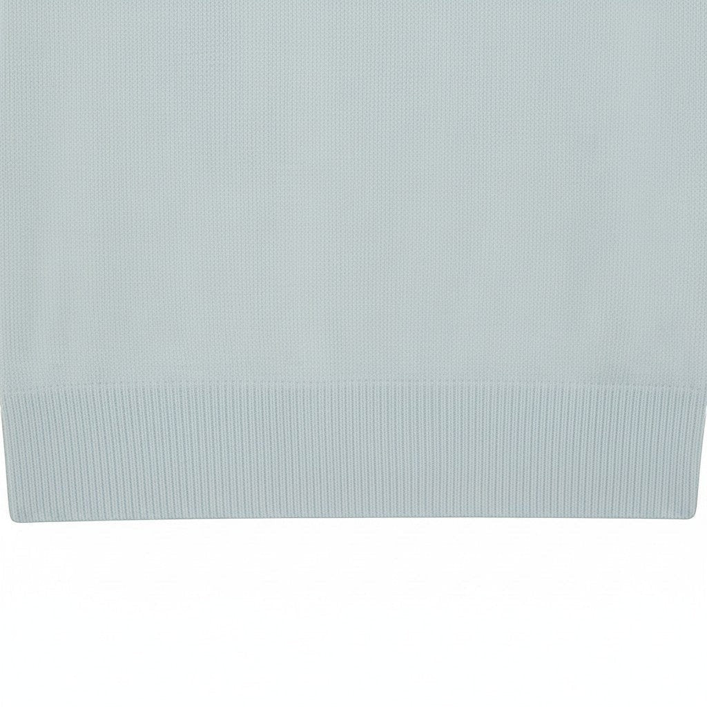 Lyle & Scott - Mens Cotton V Neck Jumper - Opal Blue - Wildvine Clothing, Spalding, Lincolnshire