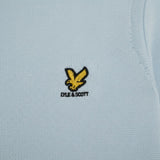Lyle & Scott - Mens Hybrid Collar Crew Neck Jumper - Opal Blue - W596 KN2421V - Wildvine Clothing, Spalding, Lincolnshire