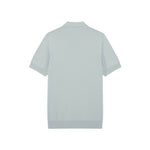 Lyle & Scott - Mens Cotton Short Sleeve Knitted Polo - Opal Blue - Wildvine Clothing, Spalding, Lincolnshire