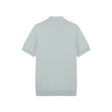 Lyle & Scott - Mens Cotton Short Sleeve Knitted Polo - Opal Blue - KN2412V W596 - Wildvine Clothing, Spalding, Lincolnshire