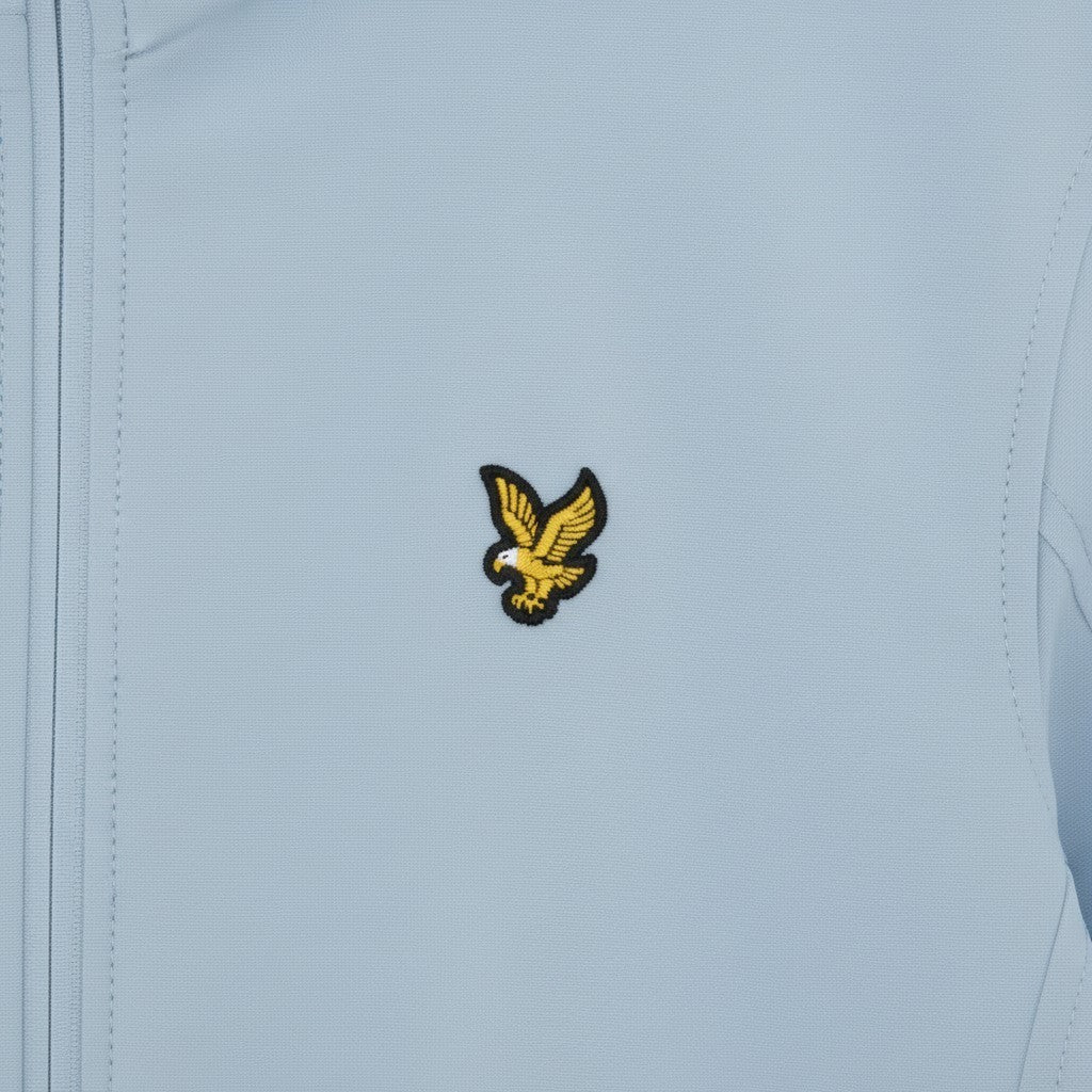 Lyle & Scott - Mens Mesh Back Softshell Jacket - Opal Blue JK2200V W596 - Wildvine Clothing, Spalding, Lincolnshire