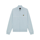 Lyle & Scott - Mens Piped Full Zip Track Top - Opal Blue - ML2507V W596 - Wildvine Clothing, Spalding, Lincolnshire