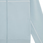 Lyle & Scott - Mens Piped Full Zip Track Top - Opal Blue - ML2507V W596 - Wildvine Clothing, Spalding, Lincolnshire