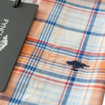 Fynch-Hatton Men's Regular Short Sleeve Casual Shirt - Madras Check – Solar - Wildvine Clothing, Spalding, Lincolnshire