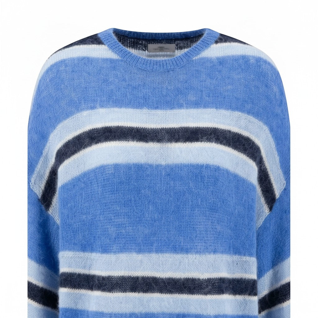 Fynch-Hatton - Ladies - Knitted Sweater - Alpaca & Sheep Wool - Pacific Blue - 26087712 651 - Wildvine Clothing, Spalding, Lincolnshire