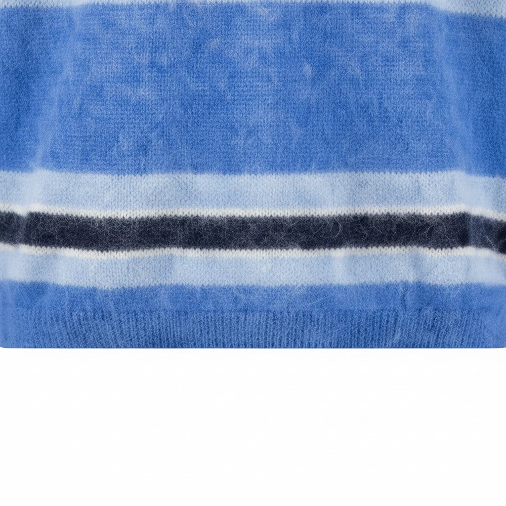 Fynch-Hatton - Ladies - Knitted Sweater - Alpaca & Sheep Wool - Pacific Blue - 26087712 651 - Wildvine Clothing, Spalding, Lincolnshire