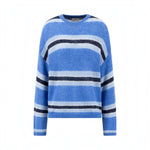 Fynch-Hatton - Ladies - Knitted Sweater - Alpaca & Sheep Wool - Pacific Blue - 26087712 651 - Wildvine Clothing, Spalding, Lincolnshire