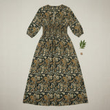 Misumi - Ladies -V Neck Wrap - Midi Dress - Khaki - Wildvine Clothing, Spalding, Lincolnshire