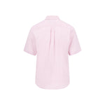 Fynch-Hatton Men's Summer Linen Short Sleeve Casual Shirt - Pastel Pink - Wildvine Clothing, Spalding, Lincolnshire