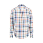 Fynch-Hatton - Mens Shirt - Colorful Combi Check - Peach 209 - Wildvine Clothing, Spalding, Lincolnshire