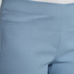 Pinnns - Ladies - Slim Leg Bengaline Ankle Grazer With Back Split - Petrol Blue 302CT - Wildvine Clothing, Spalding, Lincolnshire